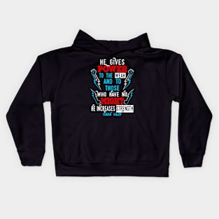 Power to the Weak Kids Hoodie